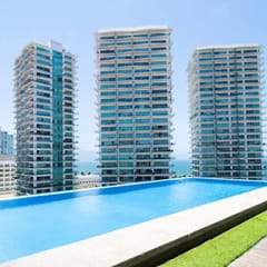 Ocean View Roof Pool BBQ Gym, Walk to Beach