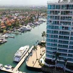 Nautico Marina View Condo, Rooftop Pool, Gym